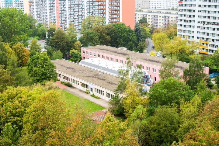 Stadtteilzentrum LISA von oben